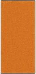 vidaXL Fu&szlig;matte Orange und Schwarz 120 x 250 cm Polyamid und PVC 4100745