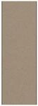 vidaXL Fu&szlig;matte Beige und Schwarz 120 x 350 cm Polypropylen und Vinyl 4100790