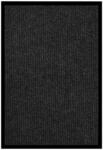 vidaXL Fu&szlig;matte Gestreift 80x120 cm Anthrazit 331609