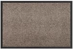 vidaXL Fu&szlig;matte Beige 120 x 80 x 1,2 cm Teddystoff 42013442