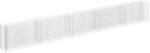 vidaXL Gabionen-Hochbeet Verzinkter Stahl 450x30x60 cm 145646