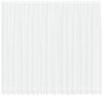 vidaXL Spitzenvorhang mit Vorh&auml;ngen Wei&szlig; 500x280cm Polyester 4107811