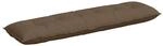vidaXL R&uuml;ckenkissen Braun 180 x 19 x 50 cm Stoff 42014920