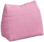 vidaXL R&uuml;ckenkissen Rosa 45 x 20 x 35 cm Stoff 42015017