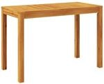 vidaXL Garten-Esstisch 110x55x75 cm Massivholz Akazie 366368