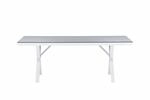 ebuy24 Garcia Gartentisch Grau