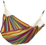 Relaxdays H&auml;ngematte Baumwolle Polyester Bunt Belastbar bis 300 kg 2,5 x 150 x 250