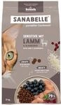 Sanabelle Katzen-Trockenfutter Sensitive mit Lamm & Blaubeeren 2 kg
