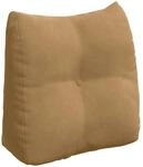 vidaXL R&uuml;ckenkissen Braun 45 x 24 x 50 cm Samt 42014379