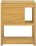 vidaXL Badschrank 60x40x75 cm Massivholz Teak Modell 1