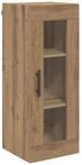 vidaXL Wandschrank Artisan-Eiche 34,5 x 34 x 90 cm 882626