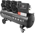 STAHLWERK Kompressor 10 Bar 120 L 5,91 PS 4,35 KW 750 L Min Druckluftkompressor