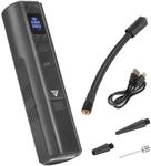 STAHLWERK Akku-Kompressor HF-800 ST Mini-Reifenkompressor 4,2 bar mit LED-Licht