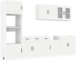 vidaXL 7-Tlg K&uuml;chenschrank-Set Kalmar Wei&szlig; Holzwerkstoff 3314731