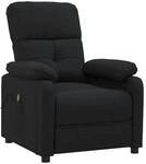 vidaXL Massagesessel Schwarz Stoff Modell 29
