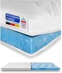 AM Qualit&auml;tsmatratzen Premium Plus Gelschaum Topper RG50 Made in Germany 150x210cm
