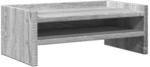 vidaXL Monitorst&auml;nder Grau Sonoma 42x24x16 cm Holzwerkstoff 854720