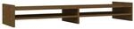 vidaXL Monitorst&auml;nder Honigbraun 100x27x15 cm Massivholz Kiefer 814027