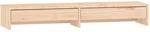 vidaXL Monitorst&auml;nder 100x27x15 cm Massivholz Kiefer 813959