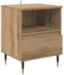 vidaXL Nachttisch Artisan-Eiche 40 x 35 x 50 cm Holzwerkstoff 882651