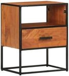 vidaXL Nachttisch 40x30x50 cm Massivholz Akazie 327446