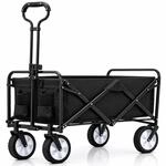 BigDean Bollerwagen Faltbar 100kg Belastbar 105L Robuster Bollerwagen
