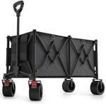 BigDean XXL Bollerwagen Faltbar 260L 150kg Belastbar Robuster Bollerwagen f&uuml;r...