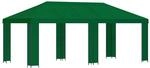 vidaXL Garten Pavillon 6 x 3 m Gr&uuml;n Polyester und Stahl 190 3376011
