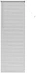 vidaXL Balkenjalousien mit Vorh&auml;ngen Silber 220 x 80 cm Aluminium 42005943