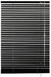 Gardinia Jalousie Aluminium 90 cm x 175 cm Schwarz