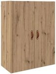 vidaXL Wandschrank Braun 69,5 x 34 x 90 cm Holzwerkstoff 879508