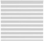 vidaXL Doppelrollo Hellgrau 155x150 cm Stoffbreite 150,9 cm Polyester 4014454