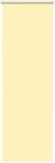 vidaXL Verdunkelungsrollo Gelb 60x150 cm Stoffbreite 55,7 cm Polyester 4012030