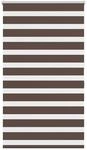 vidaXL Doppelrollo 80 x 175 cm Coffee 240205