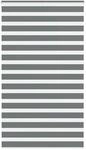 vidaXL Doppelrollo Dunkelgrau 135x230 cm Stoffbreite 130,9 cm Polyester 4014190