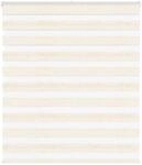 vidaXL Doppelrollo Marmorbeige 120x100cm Stoffbreite 115,9 cm Polyester 4014629
