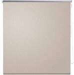vidaXL Verdunkelungsrollo Verdunklungsrollo 80 x 175 cm Beige
