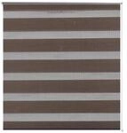 vidaXL Doppelrollo 100 x 175 cm Braun