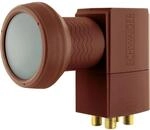 Schwaiger Quad-LNB Sun Protect Digital Ziegelrot