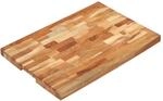 vidaXL Hackblock 60x40x4 cm Akazie Massivholz 286570