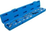 BGS Spannrollenschl&uuml;ssel Satz Zw&ouml;lfkant SW 12 19 Mm E Profil SW E10 E18 15Tlg 1312