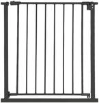 Relaxdays Treppenschutzgitter Eisen Kunststoff Schwarz Klemmbar 75 bis 80 cm 3 kg