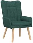 vidaXL Relaxsessel Dunkelgr&uuml;n 63 x 67 x 94 cm Stoff 42001829