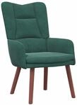 vidaXL Relaxsessel Dunkelgr&uuml;n 63 x 67 x 94 cm Samt 42001805
