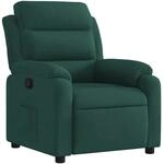 vidaXL Relaxsessel Dunkelgr&uuml;n Samt 373502