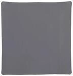 Relaxdays Sonnensegel Quadrat Polyester Grau UV-Schutz 5 m x 5 m 4 kg