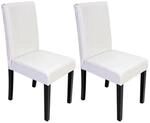 CHEFGASTRO Esszimmerstuhl 2er-Set Klassisch & Zeitlos 90x43x56cm Sitzh&ouml;he 45cm Leder