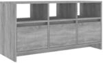 vidaXL TV-Schrank Grau Sonoma 102x37,5x52,5 cm Holzwerkstoff