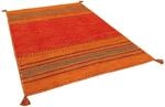 Pergamon Natur Teppich Kelim Navarro Terrakotta 70x140cm