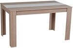 Homestyle4u Esstisch Braun Esszimmertisch Holztisch K&uuml;chentisch 135x80 cm